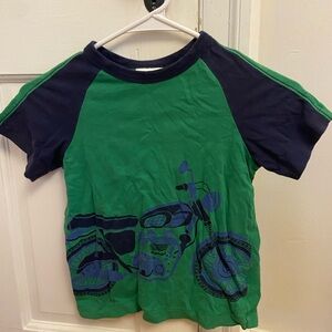 Size 4 motorcycle Hanna Andersson T-shirt